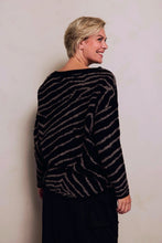 Afbeelding in Gallery-weergave laden, ZHRILL PULLOVER NINA ZEBRA black