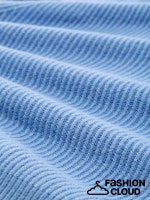 Load image into Gallery viewer, TOM TAILOR KNIT PLAITED RIB PULLOVER light blue knit structure