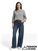 Afbeelding in Gallery-weergave laden, TOM TAILOR KNIT STRUCTURE MIX PULLOVER medium silver grey