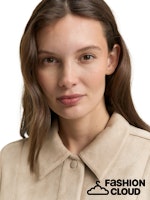 Load image into Gallery viewer, TOM TAILOR BLAZER JACKET WITH SUEDE OPTIC soft taupe grey