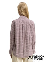 Load image into Gallery viewer, TOM TAILOR BLOUSE SHIRT PRINTED red geometric minimal