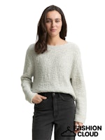 Load image into Gallery viewer, TOM TAILOR KNIT DEGRADE PULLOVER grey gradient knit