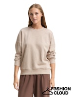 Load image into Gallery viewer, TOM TAILOR DENIM CREWNECK SWEATSHIRT cosy beige melange
