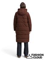 Load image into Gallery viewer, TOM TAILOR FUNCTIONAL PUFFER COAT dark pecan brown