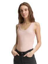 Afbeelding in Gallery-weergave laden, TOM TAILOR DENIM RIB TOP rose smoke