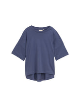 Load image into Gallery viewer, TOM TAILOR DENIM BASIC T-SHIRT WITH HIG-LOW foggy ocean blue