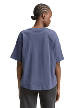 Load image into Gallery viewer, TOM TAILOR DENIM BASIC T-SHIRT WITH HIG-LOW foggy ocean blue