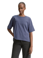 Load image into Gallery viewer, TOM TAILOR DENIM BASIC T-SHIRT WITH HIG-LOW foggy ocean blue