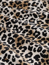 Load image into Gallery viewer, TOM TAILOR DENIM VISCOSE SHIRT WITH PUFF SLEEVE leo print