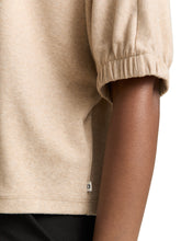 Load image into Gallery viewer, TOM TAILOR DENIM COZY T-SHIRT intense beige melange