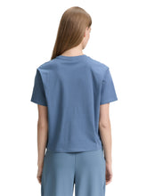 Afbeelding in Gallery-weergave laden, TOM TAILOR BOXY T-SHIRT dusty denim blue