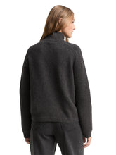 Afbeelding in Gallery-weergave laden, TOM TAILOR DENIM KNIT MOCK-NECK WITH SADDLE SHOULDER shale grey melange