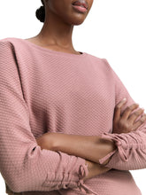 Load image into Gallery viewer, TOM TAILOR DENIM SWEATSHIRT W. SLEEVE DETAIL antique rose