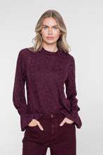 Afbeelding in Gallery-weergave laden, GEISHA SHIRT bordeaux