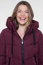 Load image into Gallery viewer, GEISHA JACKET MID LONG burgundy