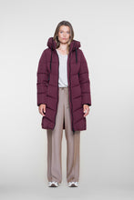 Load image into Gallery viewer, GEISHA JACKET MID LONG burgundy