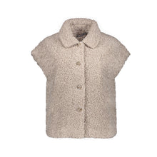Load image into Gallery viewer, GEISHA GILET TEDDY sand