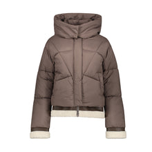 Load image into Gallery viewer, GEISHA JACKET SHORT WITH TEDDY brown