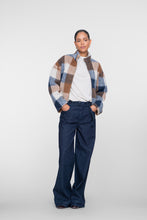 Afbeelding in Gallery-weergave laden, GEISHA JEANS WIDE & BELT dark blue denim