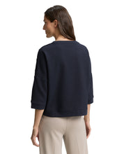 Load image into Gallery viewer, TOM TAILOR SWEATSHIRT WITH BUTTONS lunar eclipse