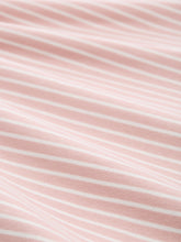 Load image into Gallery viewer, TOM TAILOR SWEATSHIRT STRIPED BOATNECK morning pink offwhite