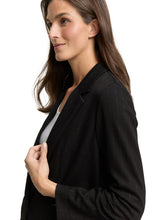 Load image into Gallery viewer, TOM TAILOR BLAZER WITH FESTIVE GLITTER FABRIC pinstripe with lurex
