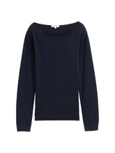 Afbeelding in Gallery-weergave laden, TOM TAILOR KNIT BASIC BOATNECK sky captain blue