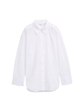 Load image into Gallery viewer, TOM TAILOR POPLIN BLOUSE SHIRT white