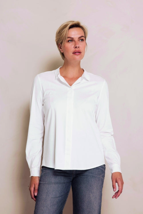 ZHRILL BLOUSE RESI JERSEY white