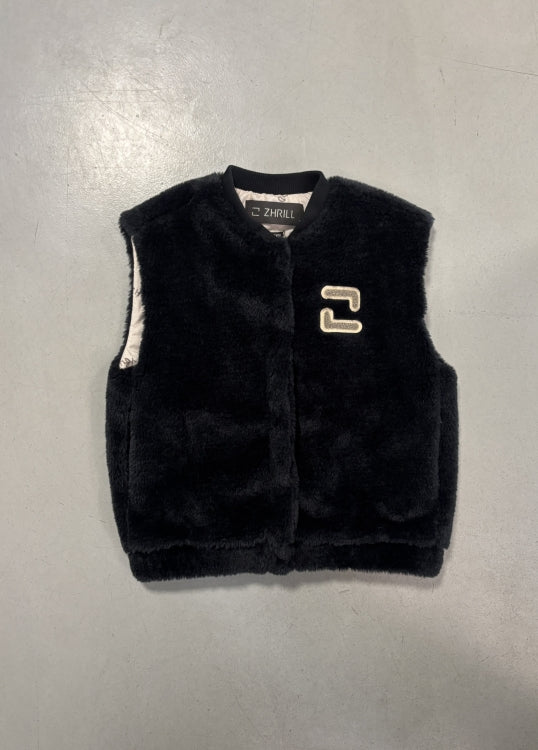 ZHRILL VEST MOUWLOOS JARA black