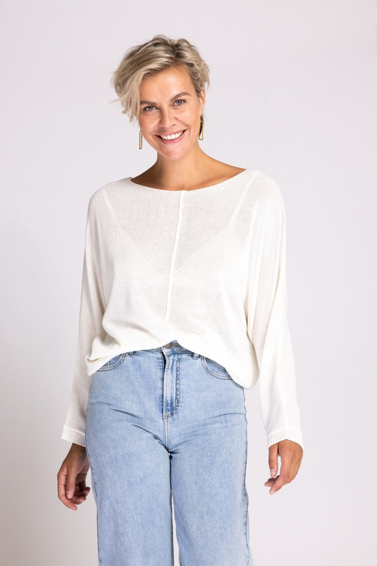 ZHRILL PULLOVER LUNI white
