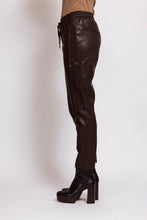 Load image into Gallery viewer, ZHRILL LEDERLOOK BROEK CHIARA brown
