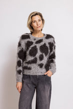 Afbeelding in Gallery-weergave laden, ZHRILL PULLOVER DELLA ANIMALPRINT grey
