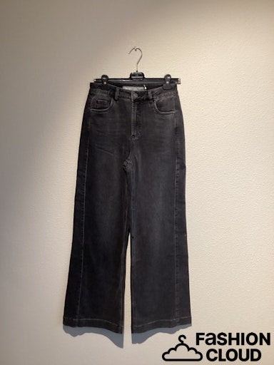 GEISHA JEANS WIDE grey denim
