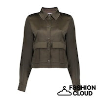 GEISHA JACKET SHINY moss green