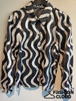 Afbeelding in Gallery-weergave laden, GEISHA BLOUSE black/gold
