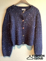 Afbeelding in Gallery-weergave laden, GEISHA CARDIGAN LUREX &amp; SEQUINCES navy
