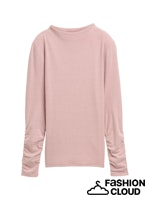 TOM TAILOR DENIM COZY LONGSLEEVE T-SHIRT antique rose melange