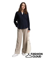 Load image into Gallery viewer, TOM TAILOR BLOUSE STRUCTURED SOLID lunar eclipse
