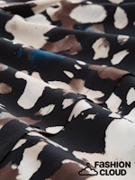 Load image into Gallery viewer, TOM TAILOR DENIM FEMININE BLOUSE WITH PLACKET abstract print
