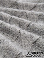 Afbeelding in Gallery-weergave laden, TOM TAILOR KNIT CARDIGAN WITH CABLE STRUCTURE medium silver grey
