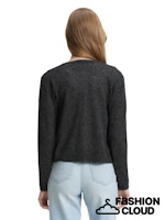Afbeelding in Gallery-weergave laden, TOM TAILOR DENIM SOFT CREW NECK CARDIGAN shale grey melange
