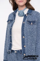 Afbeelding in Gallery-weergave laden, GEISHA JEANSJACKET stonewash denim
