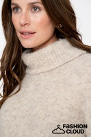 Afbeelding in Gallery-weergave laden, GEISHA PULL ROLLNECK off white/greige
