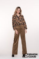 Afbeelding in Gallery-weergave laden, GEISHA PANTS SHINY moss green
