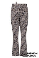 Afbeelding in Gallery-weergave laden, ZOSO TRAVEL PANTS MARCELINE mocha-navy
