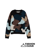Afbeelding in Gallery-weergave laden, TOM TAILOR DENIM JACQUARD KNIT PULLOVER abstract flower jacquard
