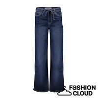 GEISHA JEANS WIDE dark blue denim