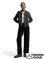 Afbeelding in Gallery-weergave laden, TOM TAILOR DENIM STRAIGHT SCUBA PANTS deep black
