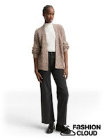 Afbeelding in Gallery-weergave laden, TOM TAILOR DENIM COLORED NEPS KNIT CARDIGAN brown neps
